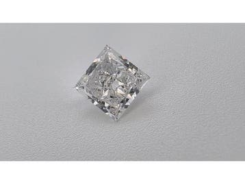 Veiling - Diamant princess 1.00 crt ( IGI gecertificeerd ), Nieuw