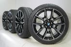BMW 4 serie i4 G26 859M 19 inch velgen Goodyear Winterbanden, 19 inch, Gebruikt, Velg(en), Winterbanden
