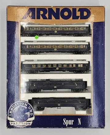 Arnold N - 0319 - Modeltrein personenwagonset (1) - Orient, Nieuw