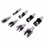 Hofftech Proppenboor set - Rechte en tapse boren - 8-deli..., Ophalen of Verzenden, Nieuw