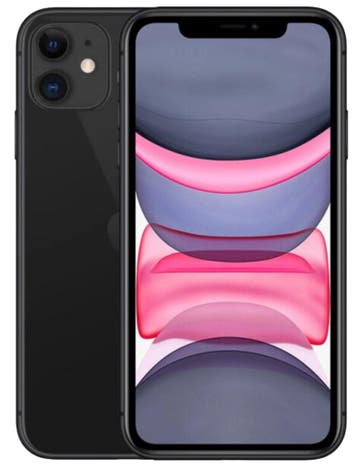 Refurbished iPhone 11 64GB Zwart, Verzenden, Nieuw