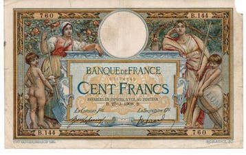 Frankrijk. - 100 Francs - 1908 - Avec LOM - Pick 69