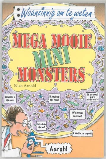 Mega mooie minimonsters / Waanzinnig om te weten - N. Arnold, Boeken, Verzenden, Gelezen, N. Arnold