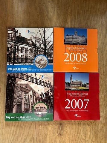 Nederland. Year Set (BU) 2003/2008 Dag van de Munset (4