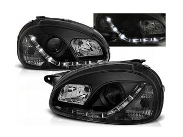 LED DRL koplampen Daylight Black geschikt voor Opel Corsa B, Auto-onderdelen, Verlichting, Verzenden, Nieuw, Opel
