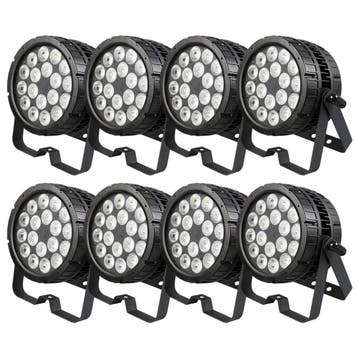 Citronic Set Van 8 IP65 Waterdichte HIPAR-200 Spots, Verzenden, Nieuw, Overige typen