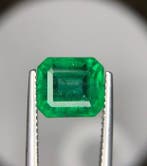 1 pcs Groen Smaragd - 4.66 ct - nternational Colored, Nieuw