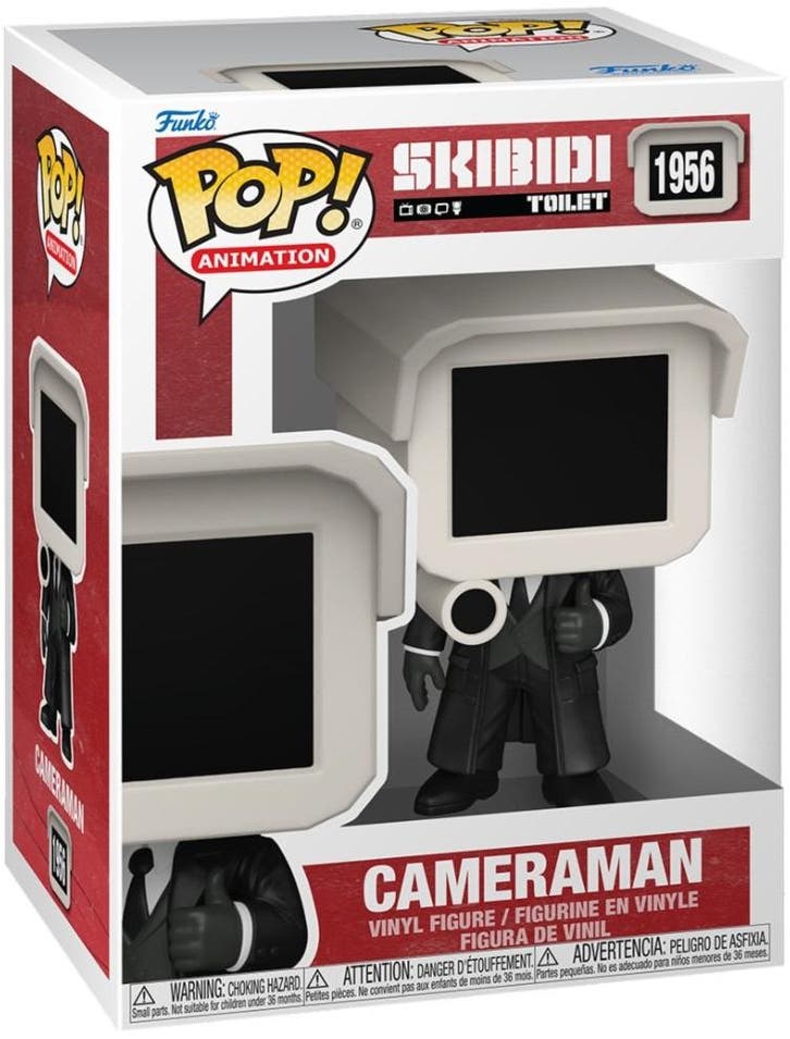 Funko Pop! - Skibidi Toilet Cameraman #1956 | Funko - Hobby, Verzamelen, Poppetjes en Figuurtjes, Nieuw, Verzenden