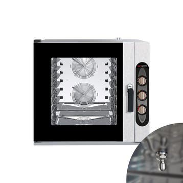 GGM Gastro | Bakkerij-Combisteamer - Handmatig - 6x 600x400, Witgoed en Apparatuur, Ovens, Verzenden, Nieuw, Inbouw