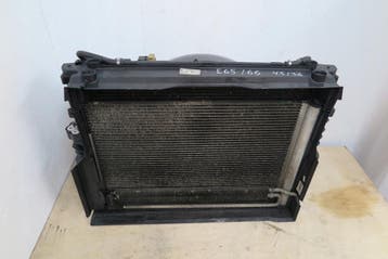 BMW E65 E66 koelventilator set, Verzenden, Gebruikt