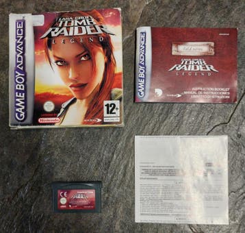 Lara Croft Tomb Raider Legend (Gameboy Advance tweedehands, Ophalen of Verzenden, Zo goed als nieuw