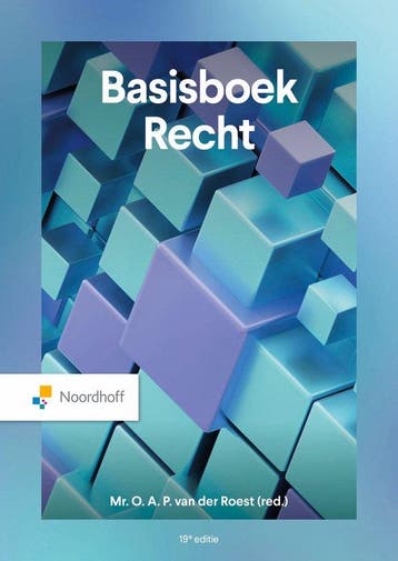 9789001047634 Basisboek Recht O. A. P. van der Roest, Verzenden, Nieuw, O. A. P. van der Roest