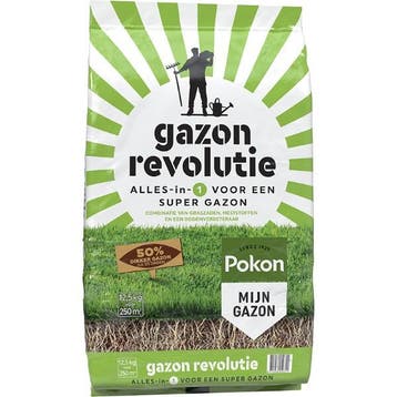 Gazon hersteller | Pokon | 250 m², Verzenden, Nieuw