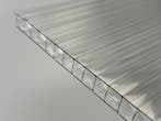 Polycarbonaat kanaalplaat 16 mm X-structuur 120x700 cm BxL, Verzenden, Nieuw