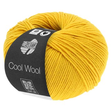 Lana Grossa Cool Wool - 2005 Goudgeel - Merinowol Garen, Ophalen of Verzenden, Nieuw