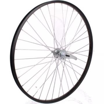 Falkx Achterwiel 28 inch - Zwarte aluminium velg - KT rem..., Fietsen en Brommers, Fietsonderdelen, Ophalen of Verzenden, Nieuw