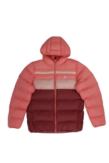 Adidas Jas Meisjes in maat 176 Roze, Verzenden, Zo goed als nieuw, Adidas, Jongen of Meisje