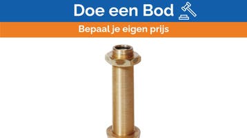 Bieden: Vetus HENKO30 Bronze rudder stock 30mm Length 175mm, Ophalen of Verzenden, Nieuw