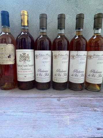 1993 x4 Pacherenc du vic-bith, 1985 Chateau Saint-Amand,, Nieuw