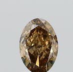 1 pcs Diamant (Natuurlijk gekleurd) - 1.12 ct - Ovaal -, Nieuw