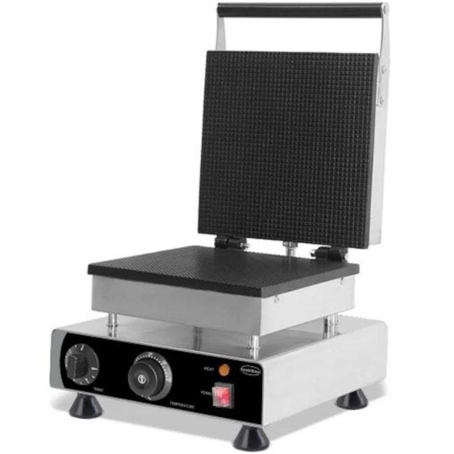 Wafelijzer | Enkel | Stroopwafels (253x253x3mm) | 1.75kW, Zakelijke goederen, Horeca | Keukenapparatuur, Nieuw in verpakking, Verzenden