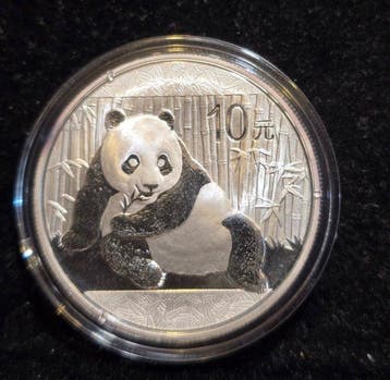 China. 10 Yuan 2015, Panda, 1 Oz (Zonder minimumprijs)