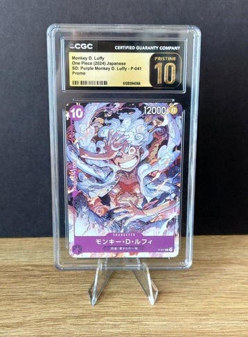 Promo - Monkey D. Luffy Graded card - One Piece - CGC, Nieuw