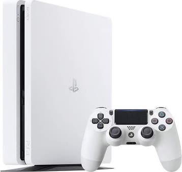 Playstation 4 Slim (Glacier White) 500GB (PlayStation 4), Spelcomputers en Games, Spelcomputers | Sony PlayStation 4, Verzenden