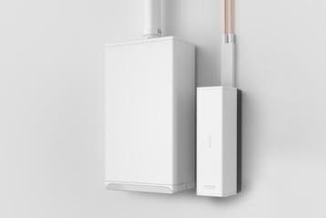 intergas xtend hybride warmtepomp 5.0kw INCL MONTAGE!, 30 tot 80 cm, Hoog rendement (Hr), Cv-ketel of Combi-ketel, Nieuw