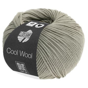Lana Grossa Cool Wool - 2027 Greige - Merinowol Garen, Ophalen of Verzenden, Nieuw