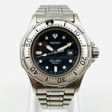 Seiko - SCUBA 200m Mini Diver - Zonder minimumprijs - Dames