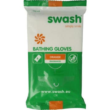 Swash® Bathing Gloves vochtige washandjes Geparfumeerd, Verzenden, Nieuw
