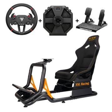 XXLRacing Competition V2 + Thrustmaster T598 Bundel, Verzenden, Nieuw, Playseat of Racestoel, PlayStation 4