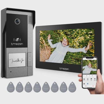 TMEZON MZ-790-D90 2-Draads Videofoon Systeem met 7" HD Touch, Verzenden, Nieuw
