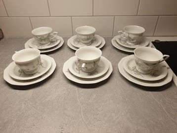 Rosenthal - Drinkservies voor 6 (18) - Klassiek - Porselein