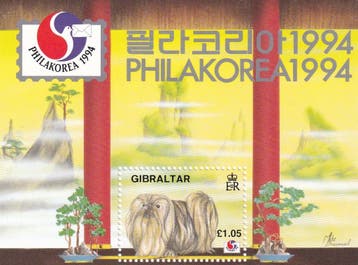 Gibraltar - 1994 - Philakorea - Postfris, Verzenden, Overige landen, Postfris