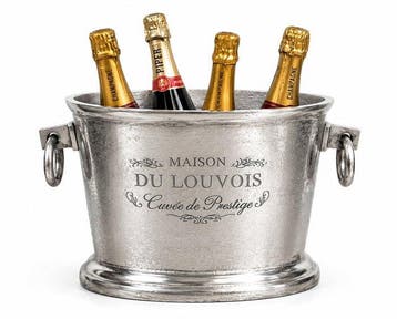 Champagne koeler - Aluminium - Maison Du Louvois Cuvée