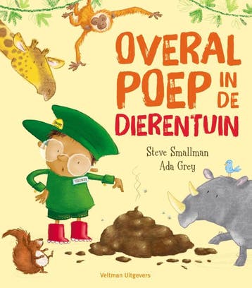 Overal poep in de dierentuin / Poep in de dierentuin, Boeken, Verzenden, Gelezen, Steve Smallman
