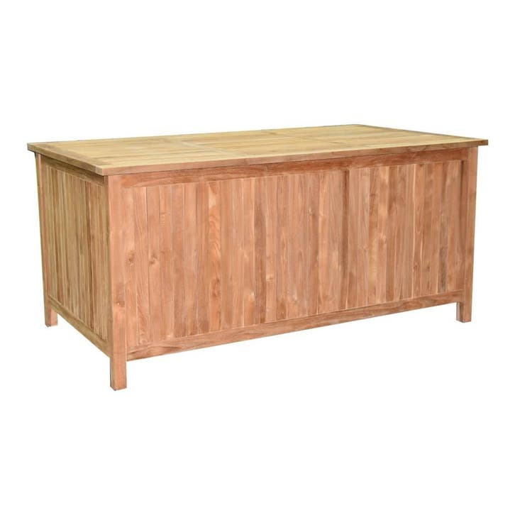 Kussenbox opbergbox XL teak 185x100xH85 cm, Tuin en Terras, Tuinmeubel-accessoires, Nieuw, Ophalen of Verzenden