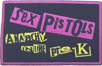 Sex Pistols - Anarchy in the Pre U.K. patch off. merchandise, Verzamelen, Ophalen of Verzenden, Nieuw, Kleding