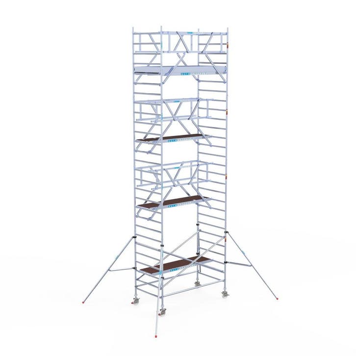 Rolsteiger Professional 135x250 9,2m werkhoogte vrijstaand, Doe-het-zelf en Verbouw, Steigers, Rolsteiger of Kamersteiger, Nieuw