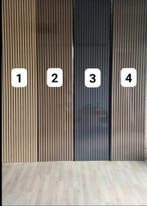 9x Akoestisch Wandpaneel 280x60, Black (3), 2026, Nieuw