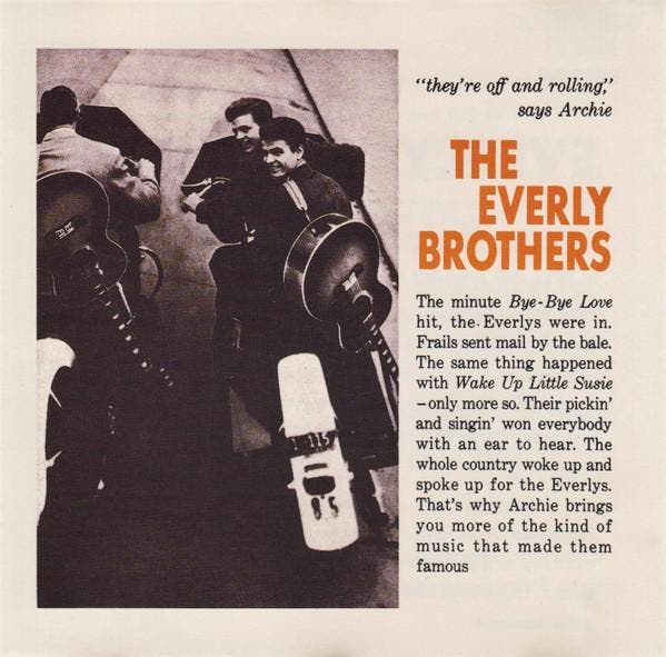 Everly Brothers - The Everly Brothers, Cd's en Dvd's, Cd's | Pop, Gebruikt, Ophalen of Verzenden