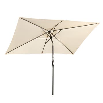 2dekans | Angel Living Parasol - 3 x 2 m - Rechthoekig -, Tuin en Terras, Partytenten, Ophalen of Verzenden, Zo goed als nieuw
