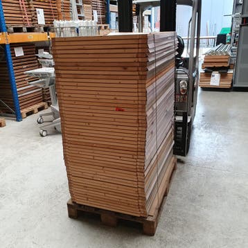 Bruynzeel Archos sandwich / hardboard houten schappen / plan, Ophalen of Verzenden