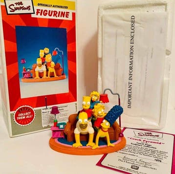 The Hamilton Collection - Fox - The Simpson - sculptuur, The, Nieuw