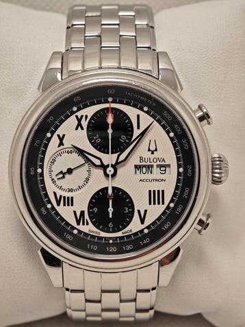 Bulova - Bulova Accutron Gemini Panda Valjoux 7750 -, Nieuw