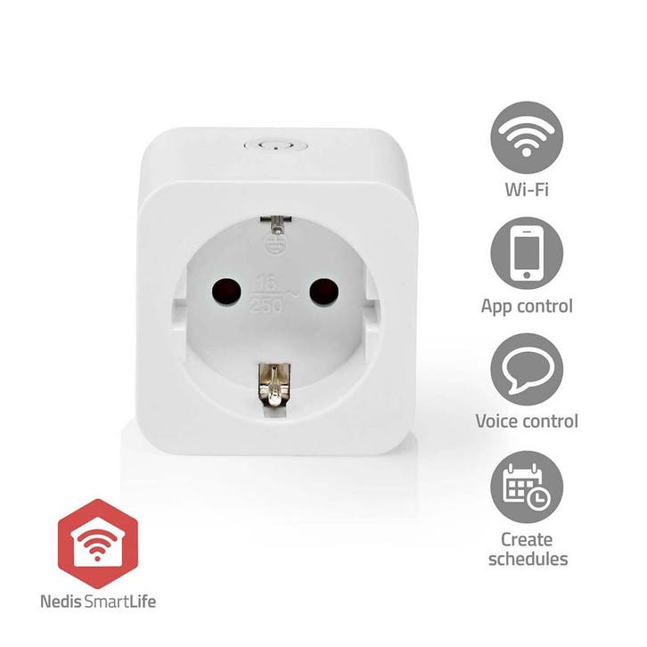 Zigbee Slim Stopcontact | Smartlife App, Huis en Inrichting, Woonaccessoires | Overige, Nieuw, Ophalen of Verzenden
