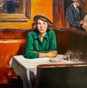 Elena Rigano (XXI) - Sola in verde
