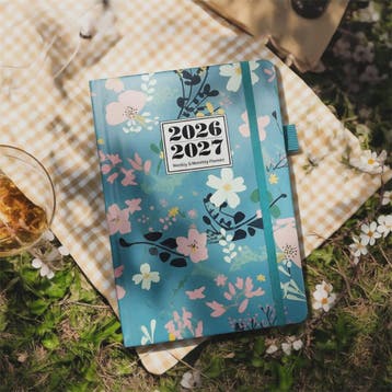 Bloemen A5 Planner 2026-2027: Week & Maand Overzicht met 144, Diversen, Agenda's, Verzenden, Nieuw
